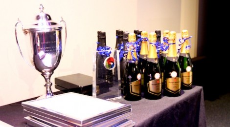 Picture of the awards table