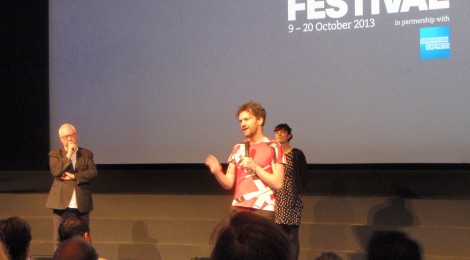 Picture of Mark Cousins at the London Film Festival 2013