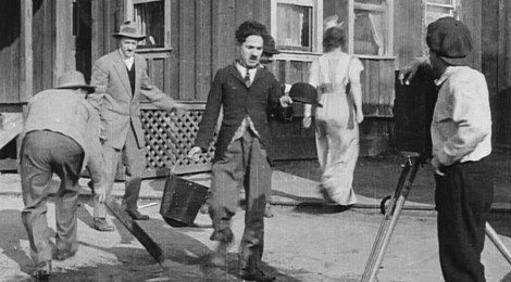 Still of Charlie Chaplin in A Film Johnnie